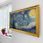 Gold tv frame, Samsung frame tv bezel, wooden tv frame, Frame TV frame, frame for samsung 2021-2026&2025 PRO