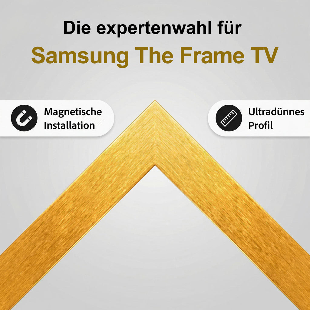 Samsung Frame TV  Bezel,Gold TV Frame,Frame tv frame, Frame for tv, tv frame bezel,frame tv bezel frame for samsung 2021-2025&2025 PRO