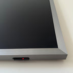 Samsung Frame TV Handmade Bezel , Brushed Titanium Gray TV Frame, Frame Tv Bezel, The Frame Bezel, frame for samsung 2021-2026&PRO
