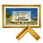 Gold tv frame, Samsung frame tv bezel, wooden tv frame, Frame TV frame, frame for samsung 2021-2026&2025 PRO