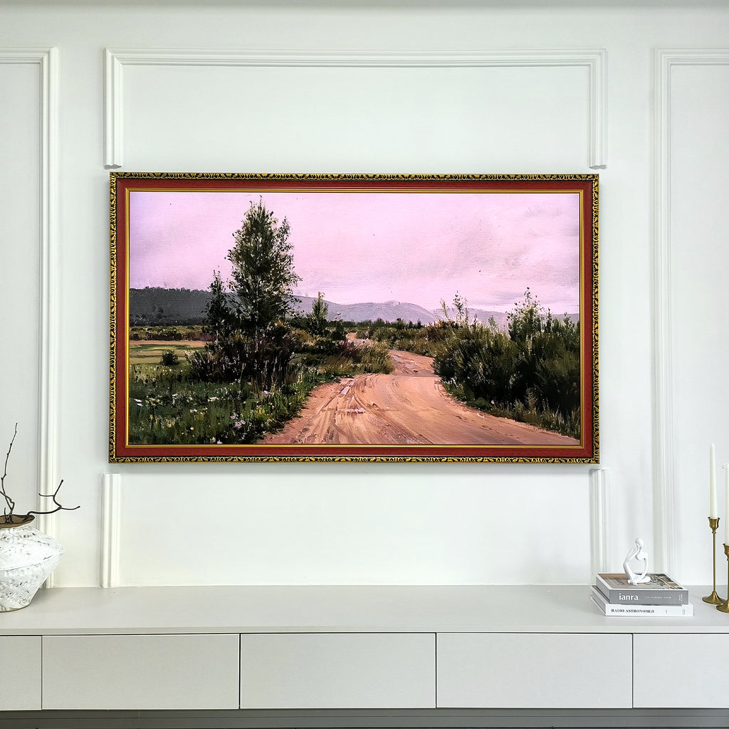 Samsung frame tv bezel,  Custom brand tv frame, Frame TV frames, Handmade TV frame, European vintage patterns,  Eco-friendly material frame