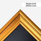 Gold tv frame, Samsung frame tv bezel, wooden tv frame, Frame TV frame, frame for samsung 2021-2026&2025 PRO