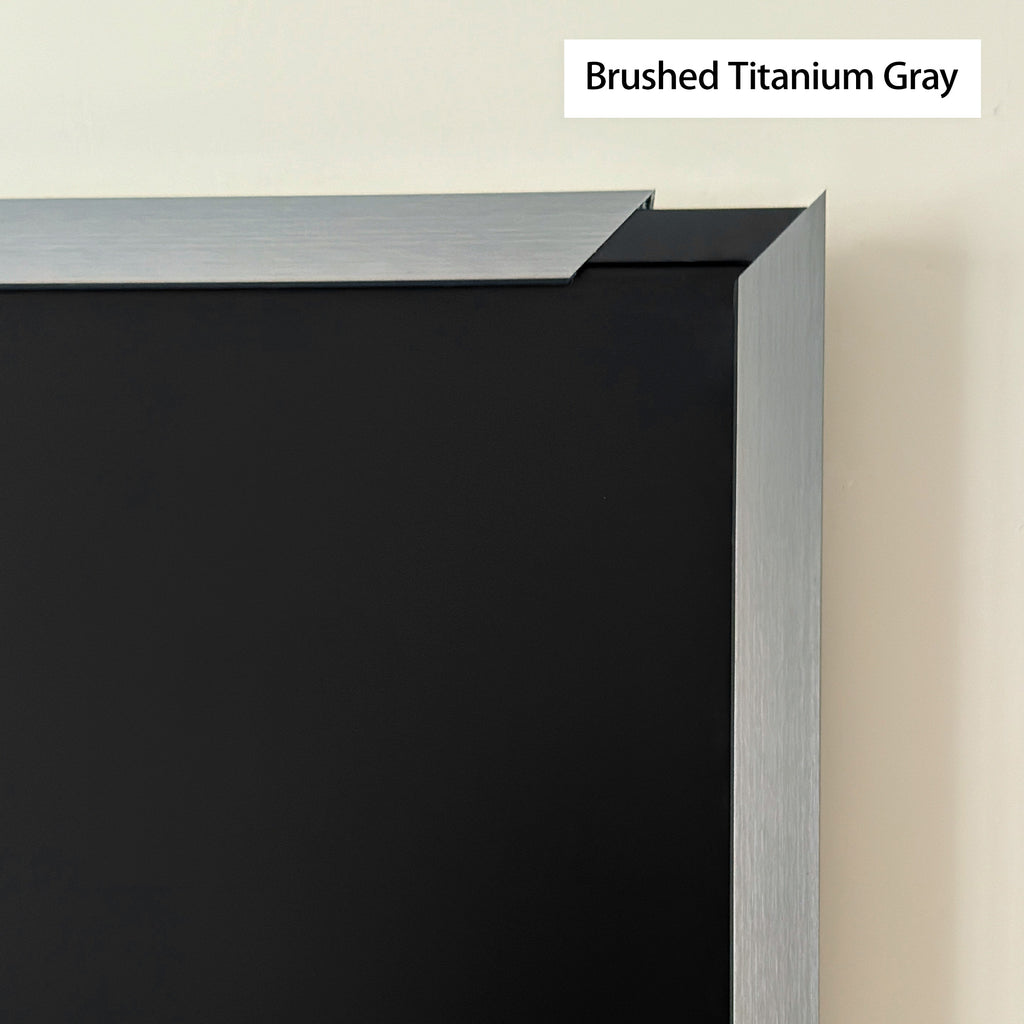 Samsung Frame TV Handmade Bezel , Brushed Titanium Gray TV Frame, Frame Tv Bezel, The Frame Bezel, frame for samsung 2021-2026&PRO