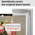 Samsung frame tv bezel,Silver tv frame,wooden tv frame,Frame TV frames,handmade TV frame for Samsung the frame TV(ls03a/b/c/d/f/h)