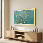 Samsung Frame TV bezel,the frame tv frame,handmade frame tv bezel,Gold TV frame,aluminum alloy frame,modern tv frame,the frame 2021-26