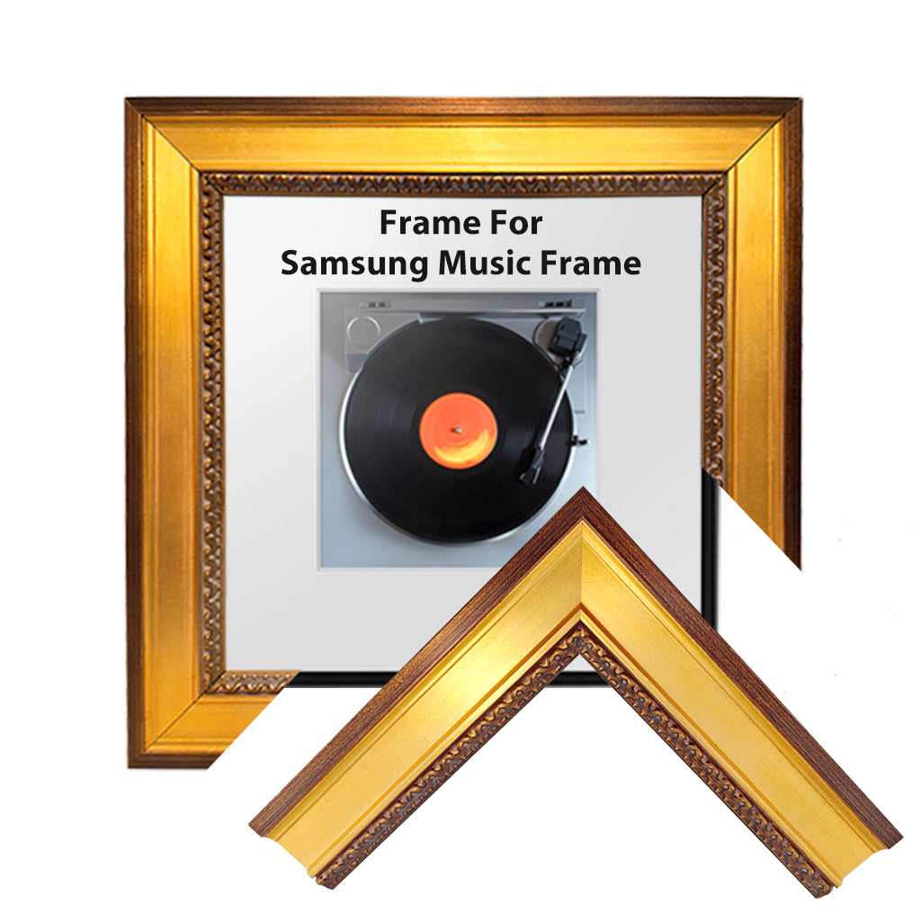 Champagne Gold Frame for Samsung Music Frame