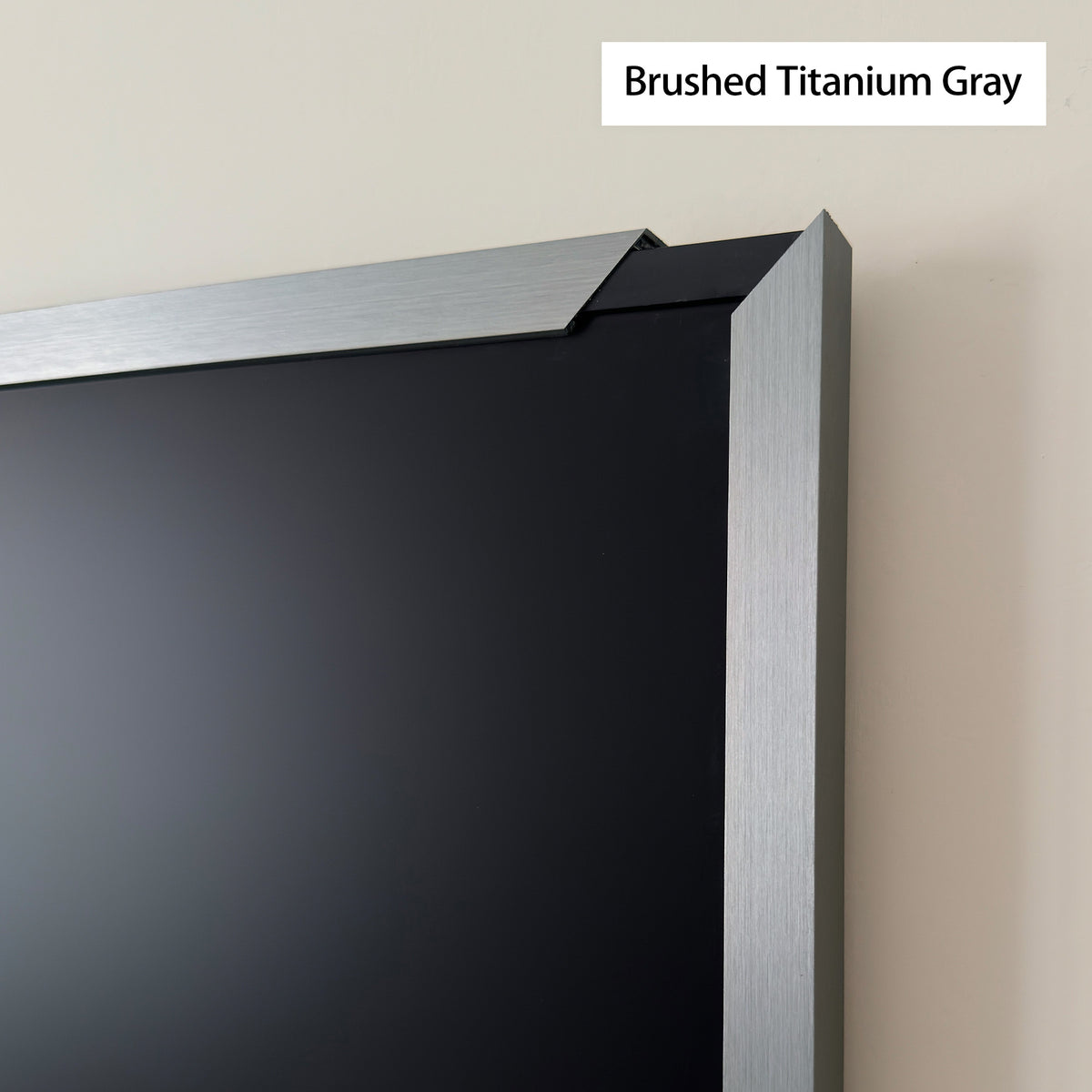 Samsung Frame TV Handmade Bezel , Brushed Titanium Gray TV Frame, Frame Tv Bezel, The Frame Bezel, frame for samsung 2021-2026&PRO