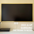Samsung Frame TV bezel,the frame tv frame,handmade frame tv bezel,Gold TV frame,aluminum alloy frame,modern tv frame,the frame 2021-26