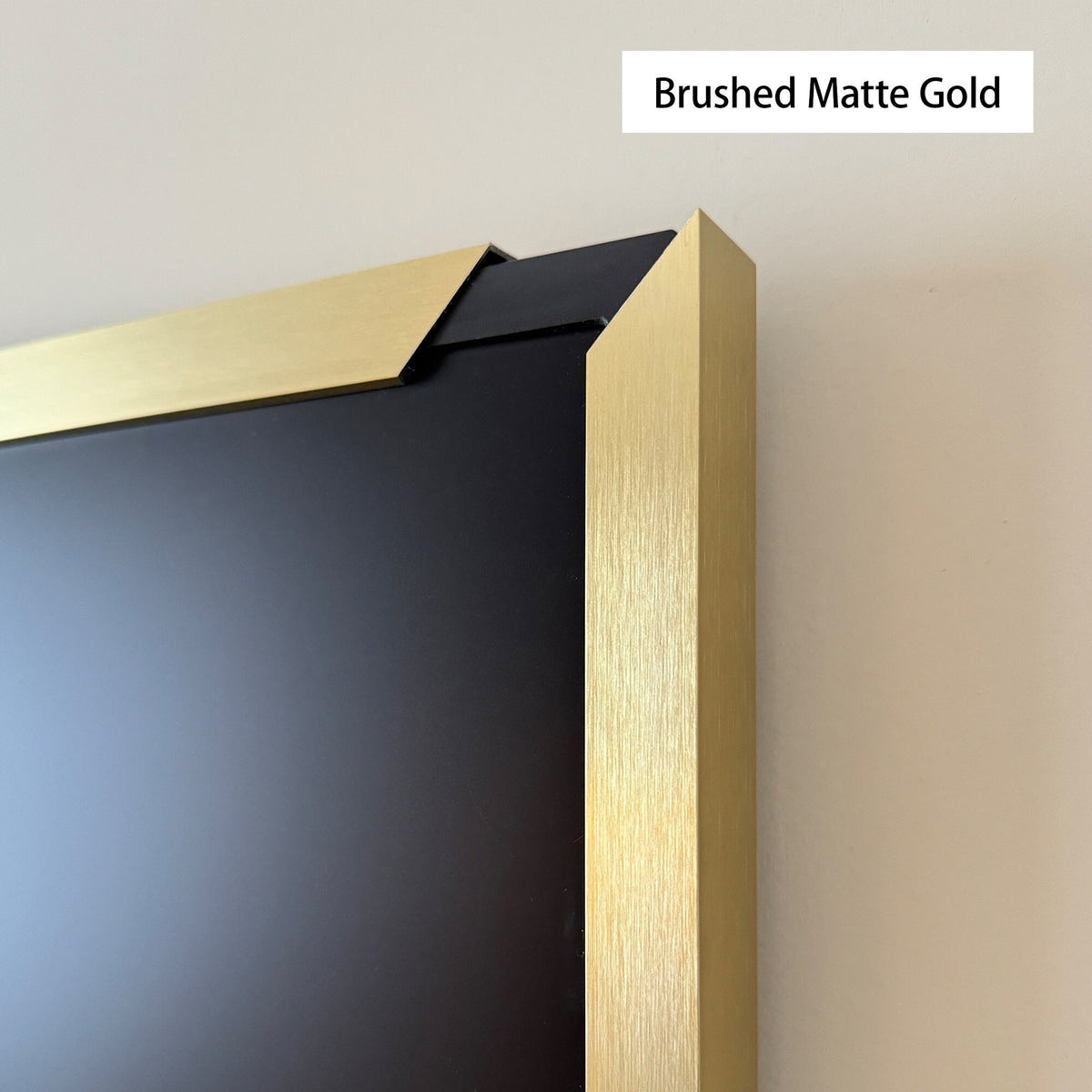 Samsung Frame TV bezel,the frame tv frame,handmade frame tv bezel,Gold TV frame,aluminum alloy frame,modern tv frame,the frame 2021-26