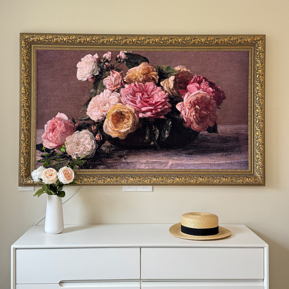 Samsung tv frame,wooden frame,handmade frame,compatible with all Brands,decorative TV bezel,gold tv frame,TV art frame,custom fit frame