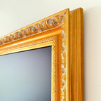 Samsung frame tv frame,custom brand tv frame,wooden tv frame,Frame TV frames, handmade TV frame,gold frame.the frame pro