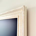 Creamy White Samsung frame tv bezel for The frame 2021-2026/pro