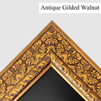 Samsung frame tv bezel,Gold tv bezel,Vintage TV Frame,samsung tv frame,samsung the frame 2021-25&pro,walnut frame,Brass/bronze tv frame