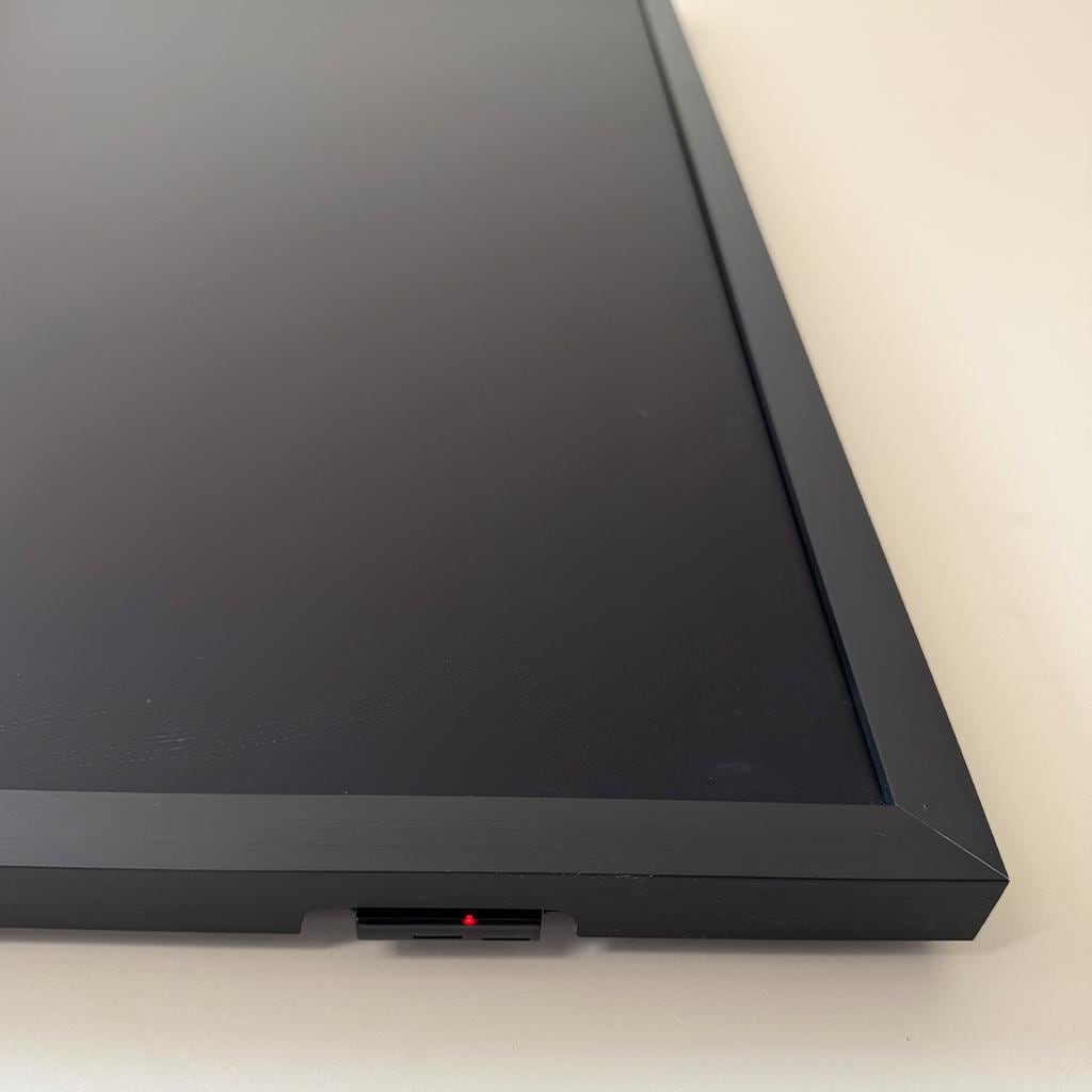 Black TV Frame, Handmade Aluminum TV Bezel for Samsung Frame TV (2017-2025 Models)