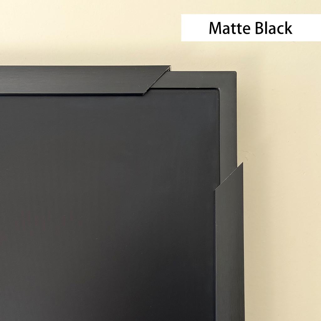 Black TV Frame, Handmade Aluminum TV Bezel for Samsung Frame TV (2017-2025 Models)