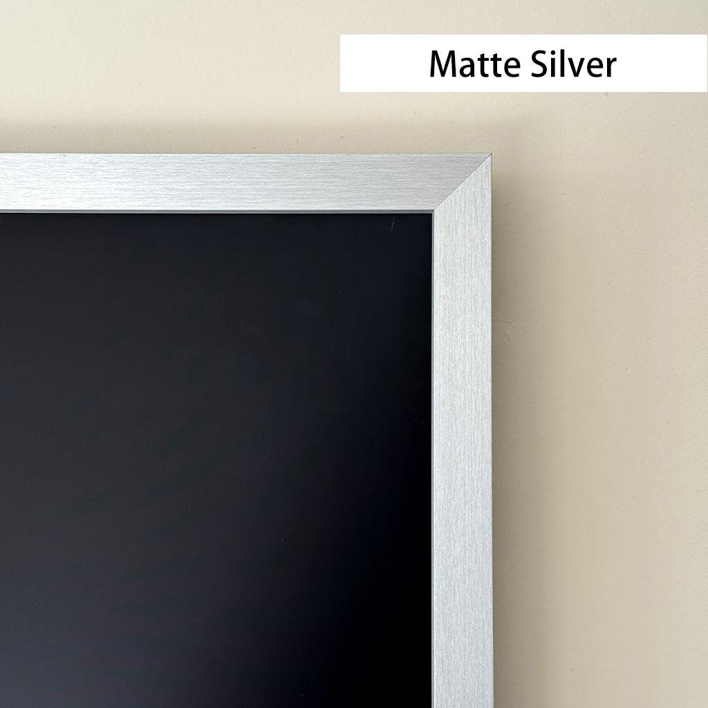 Samsung Frame TV Bezel, Matte Silver frame for Samsung The frame 2021-2026&2025 PRO
