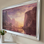 Samsung frame tv bezel,Silver tv frame,wooden tv frame,Frame TV frames,handmade TV frame for Samsung the frame TV(ls03a/b/c/d/f/h)