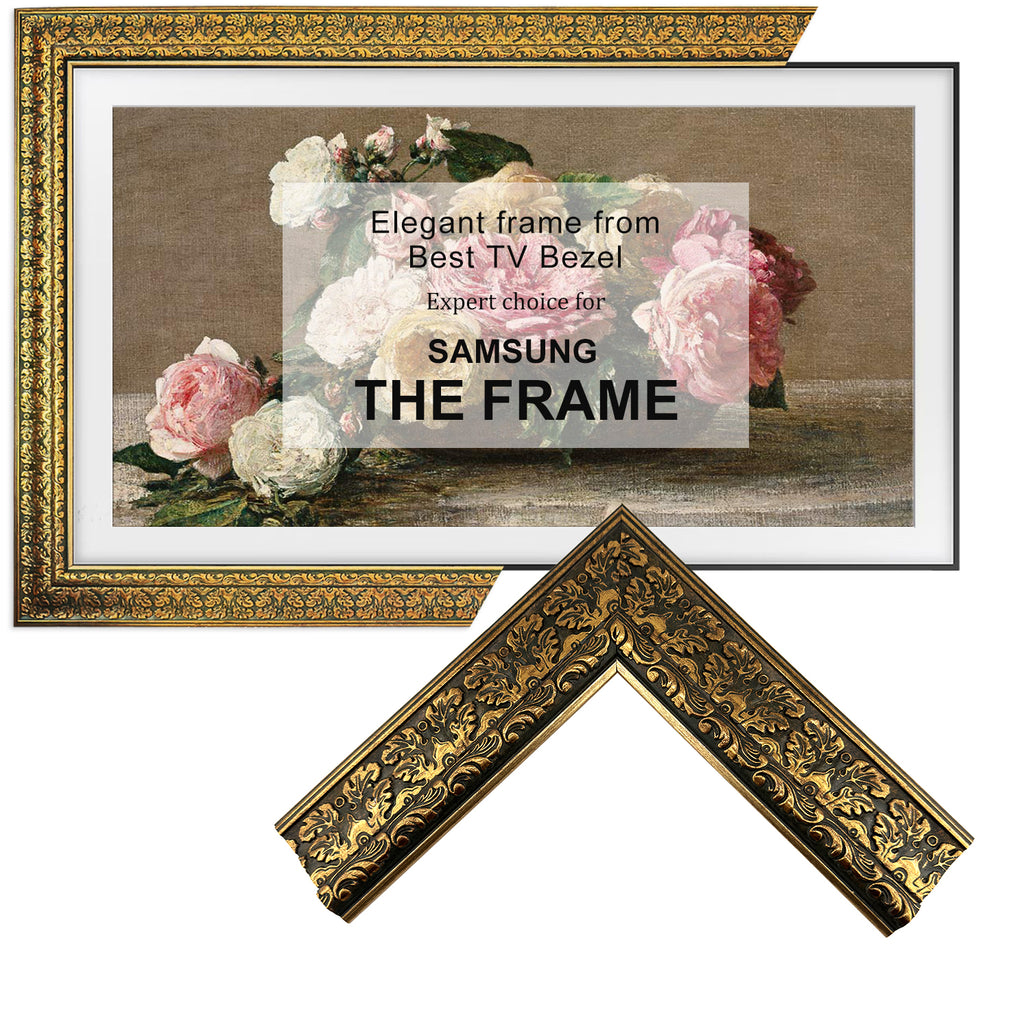 Frame for Samsung The Frame TV,compatible with all TV brand,custom tv frame,decorative tv frame,handmade tv frame