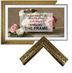 Frame for Samsung The Frame TV,compatible with all TV brand,custom tv frame,decorative tv frame,handmade tv frame