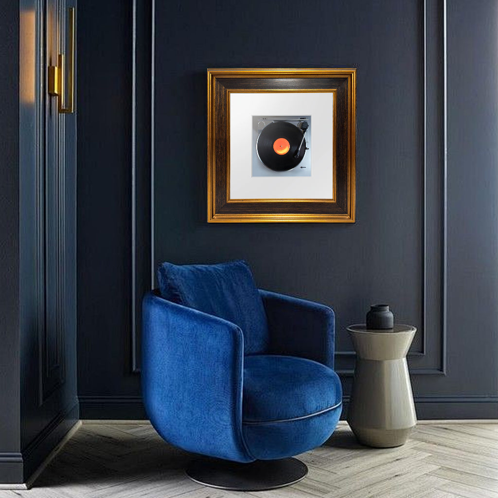 Gilded Noir Frame for Samsung Music Frame