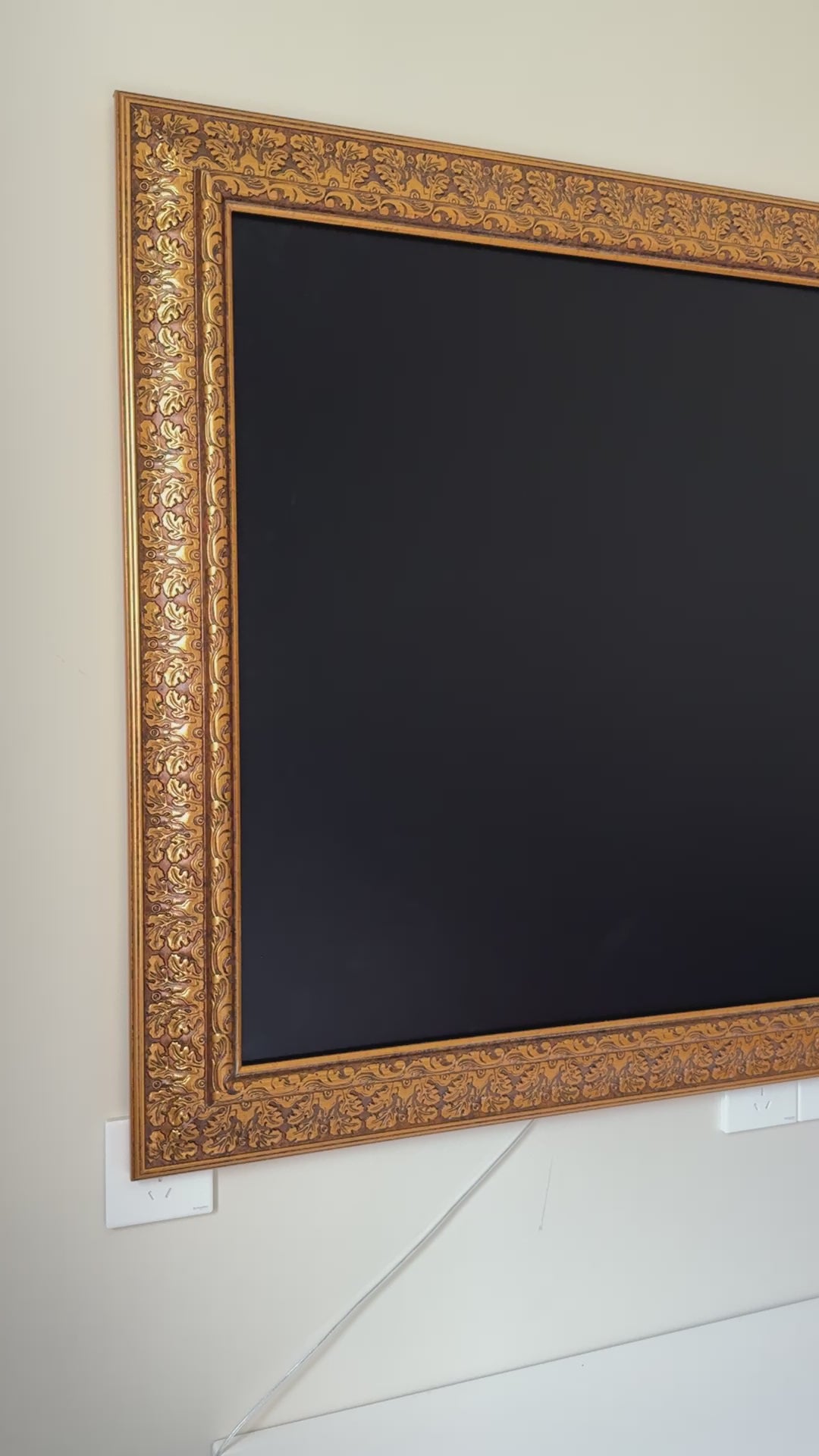 Samsung frame tv bezel,Gold tv bezel,Vintage TV Frame,samsung tv frame,samsung the frame 2021-25&pro,walnut frame,Brass/bronze tv frame